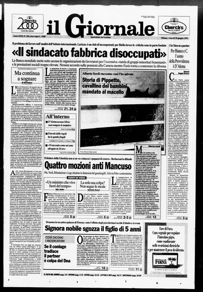 Il giornale : quotidiano del mattino